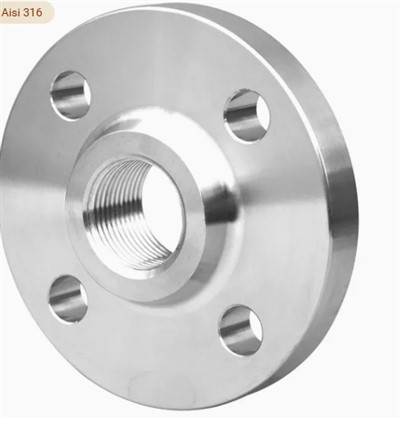 304 316 316 l AISI 150 RF FM BSP NPT تھریڈڈ سکرو فلج