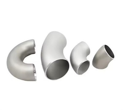 ASME B16.9 MSS - sp -43 304 316 سٹینلیس سٹیل 1.5D بڑی رداس 45 ڈگری 90 ڈگری کہنی