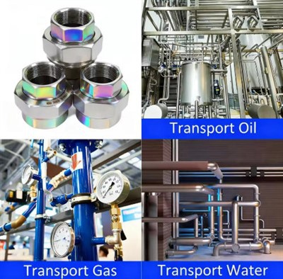 جعلی سٹینلیس سٹیل تھریڈڈ یونین|3000lb ASME B16.11